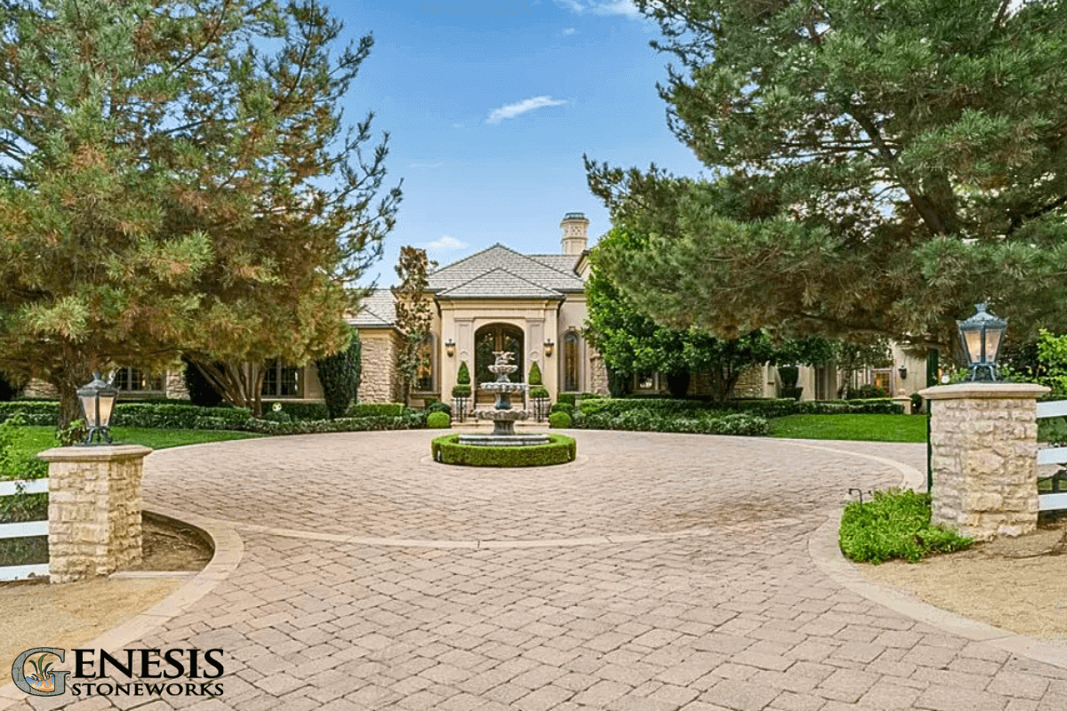 Genesis Stoneworks CC Entryway Pavers Hidden Hills