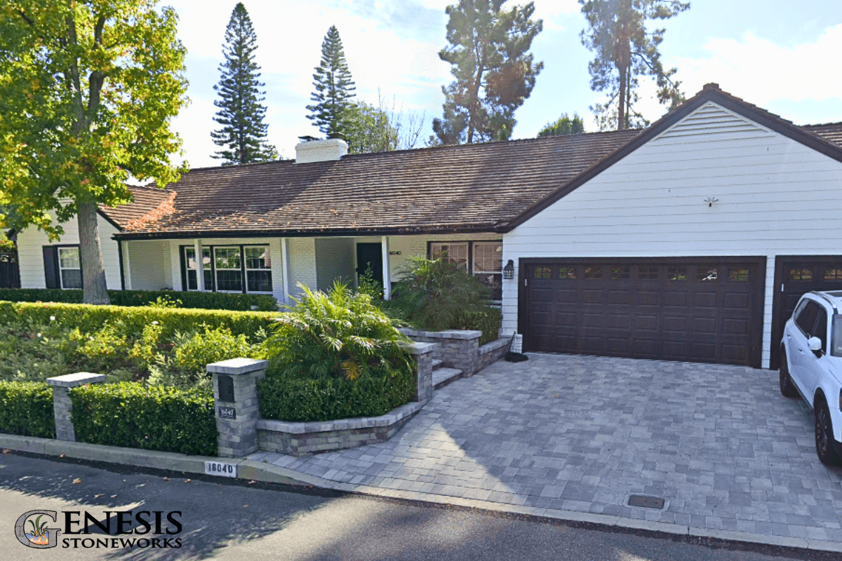 Genesis Stoneworks Driveway Pavers, Garden Walls, & Pilasters Sherman Oaks