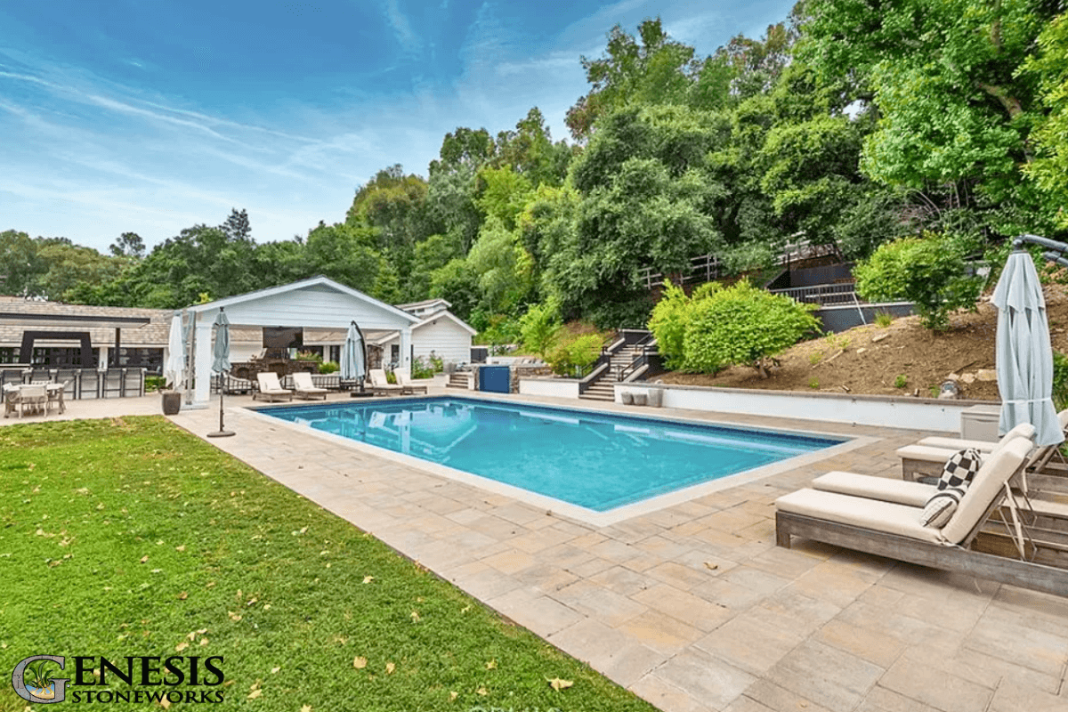 Genesis Stoneworks Hidden Hills Pool Deck Pavers