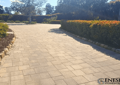 Genesis Stoneworks Santa Barbara Courtyard Paver Driveway