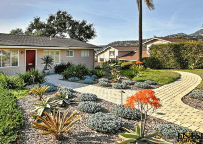 Genesis Stoneworks Santa Barbara Paver Walkway Entrance